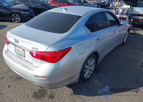 2015 Infiniti Q50 Premium from USA, damaged, VIN JN1BV7AP1FM347565